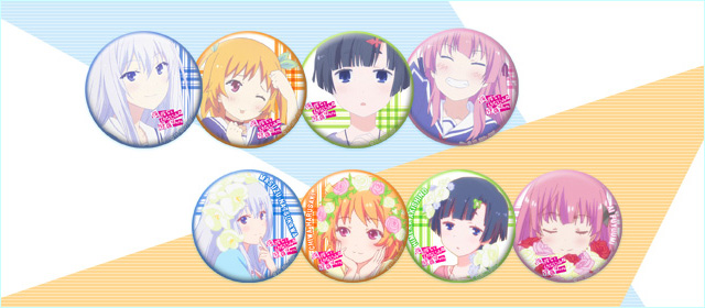 俺の彼女と幼なじみが修羅場すぎる 缶バッチ4種セットA/B